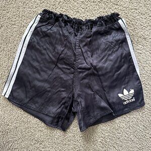 vintage 1980's Adidas nylon shorts